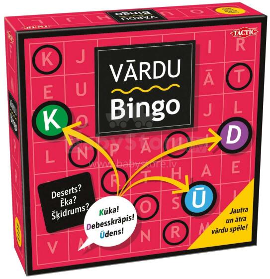 TACTIC "Vārdu Bingo" Spēle (Latviešu val.)