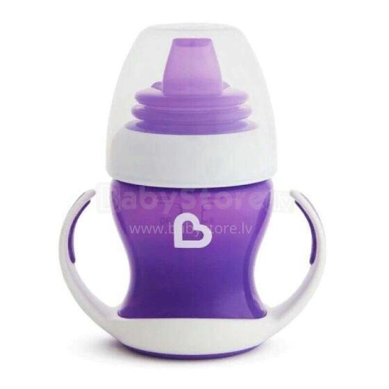 MUNCHKIN Gentle Transition treniņa krūzīte, 4m+, 118 ml, violeta, 012550WWW
