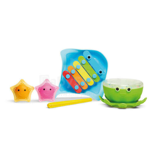 MUNCHKIN Bath Beats muzikālais vannas rotaļlietu dāvanu komplekts, 12m+, 051930