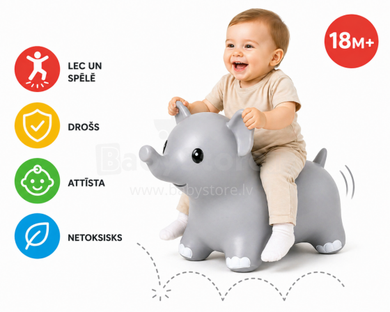 Bo Jumping Animals Elephant Art.145816 Jumping animal