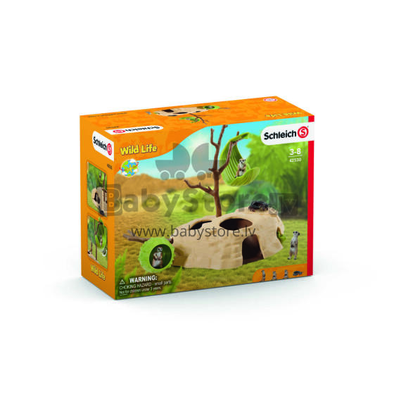 SCHLEICH WILD LIFE Холмик сурикатов