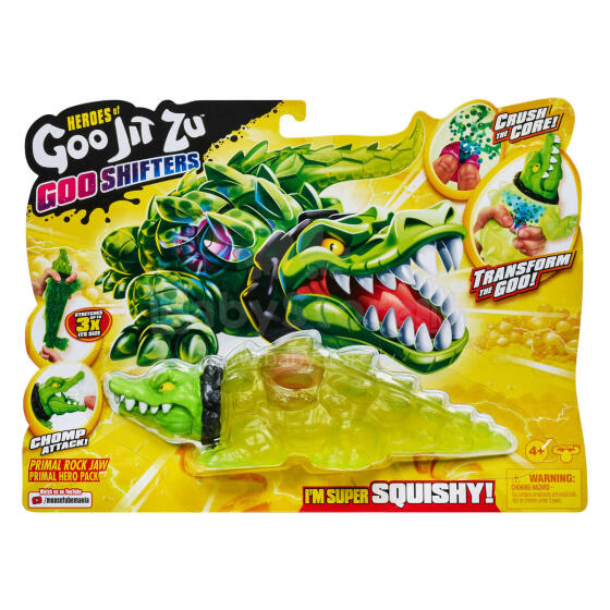 HEROES OF GOO JIT ZU Goo Shifters primal pack, W6