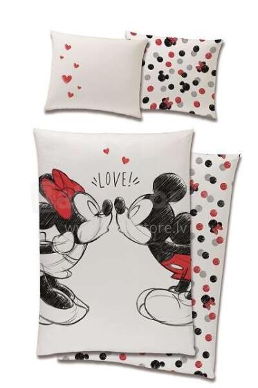 Carbotex Bedding Mickey 140x200/60x70cm Art.MCK219012-13