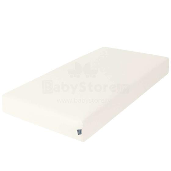 Palags jersī ar gumiju ECRU 120x60 cm CEBA BABY (823)