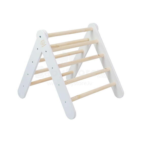 MeowBaby®  Wooden Pikler Art.146287 White
