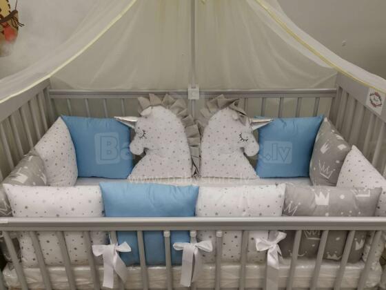 Baby World Unicorn Bumper for Cot 360 cm