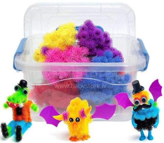 Bunchems Art. 294221  Bunchems colorful velcro Mega Pack (150+ps)