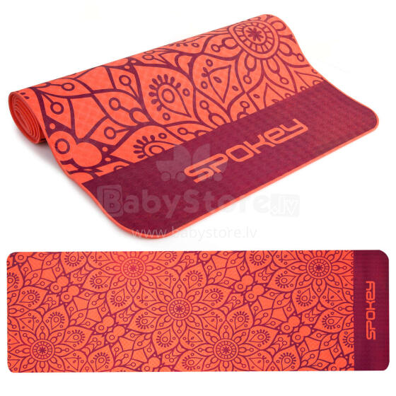 Yoga and exercise mat Spokey MANDALA