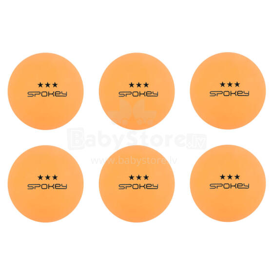 Table tennis balls orange Spokey SPECIAL 3 * 