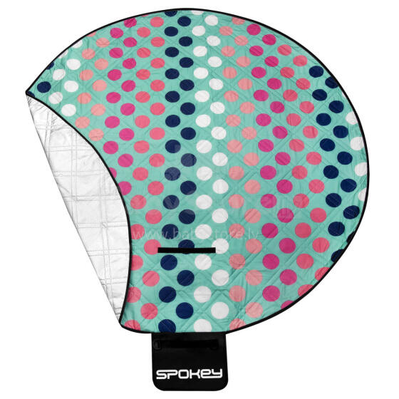 PICNIC DOTS Koc piknik. dia140cm