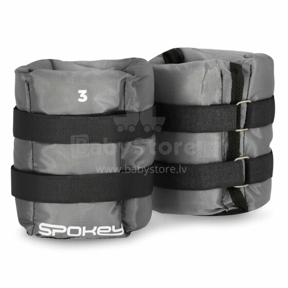 Velcro loads for ankles and wrists Spokey FORM PLUS 2x 3 kg