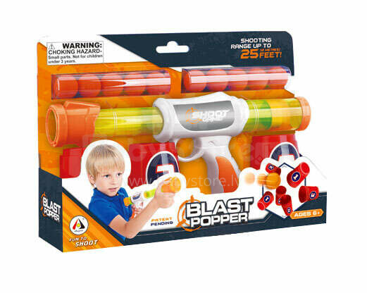 Air Popper with balls and targets