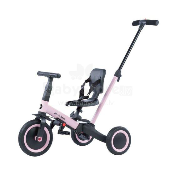 Трехколесный велосипед и беговел 6 в 1 Mike Sweet Pink от Moovkee