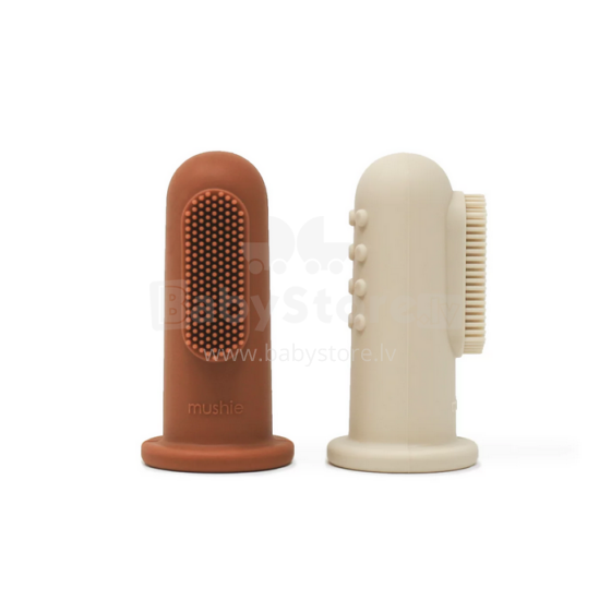 Mushie Toothbrush Art.147127 Clay / Shifting Sand