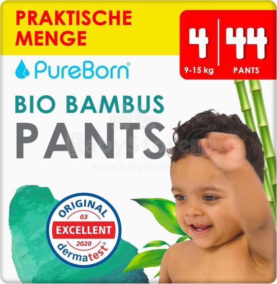 Pureborn  Organic Bamboo Pants Art.147135