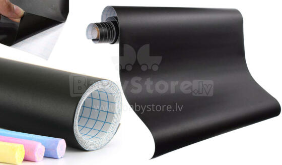 Ikonka Art.KX9077 Self-adhesive chalkboard roll 45x200 cm