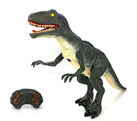 Ikonka Art.KX9991 Controlled RC Velociraptor dinosaur + sounds