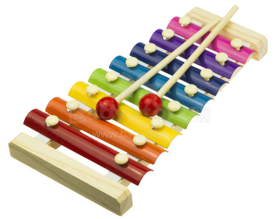 Bebe Basics Art.KX7545 Colorful educational wooden dulcimer