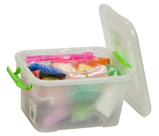 Ikonka Art.KX7569 Magic marshmallow 24x10g colour + 3 knurls box