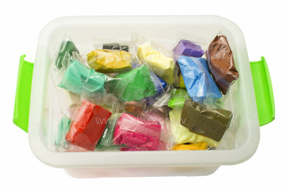 Ikonka Art.KX7571 Magic marshmallow 24x10g värvid + tarvikute karp