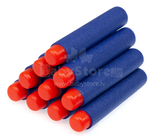 Bullets Art.KX7683 Nerf compatible Soft foam arrows for launcher 10pcs 7.0cm