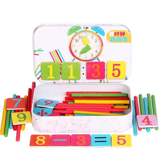 Ikonka Art.KX7729 Learning to Know Your Watch Educational Kit