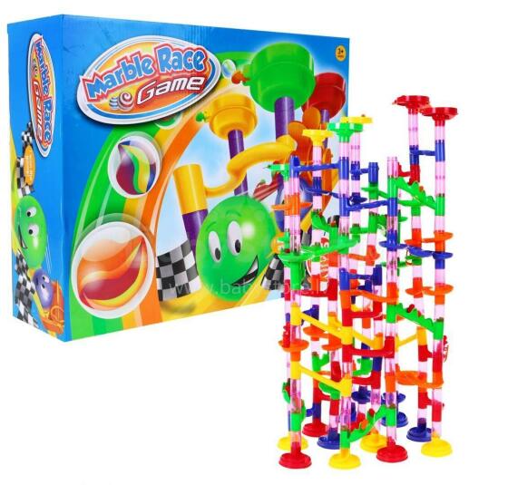 Ikonka Art.KX7787 MARBLE 219el ball race track. XXL
