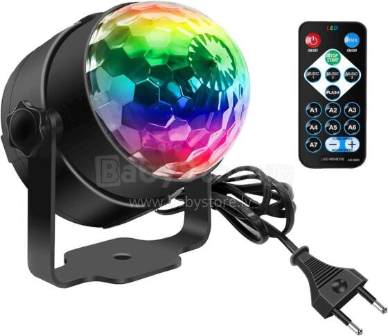 Disco Ball  Art.147299 LED disco ball projector + remote control