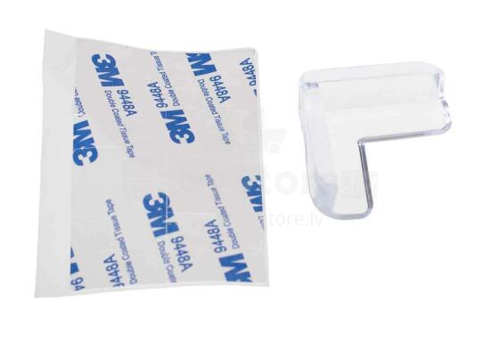 Ikonka Art.KX7910 Corner protector silicone square 1 pcs