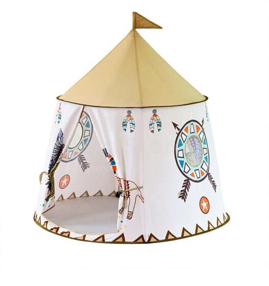 Ikonka Art.KX7933 TiPi Wigwam 110cm folding play tent base house