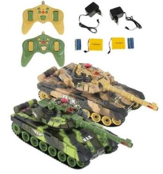 Ikonka Art.KX8494_2 RC War Tank Set 9993 2.4GHz