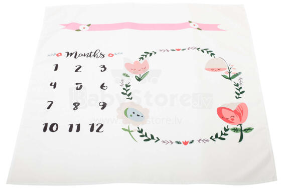 Ikonka Art.KX6955 Photo mat blanket photo background