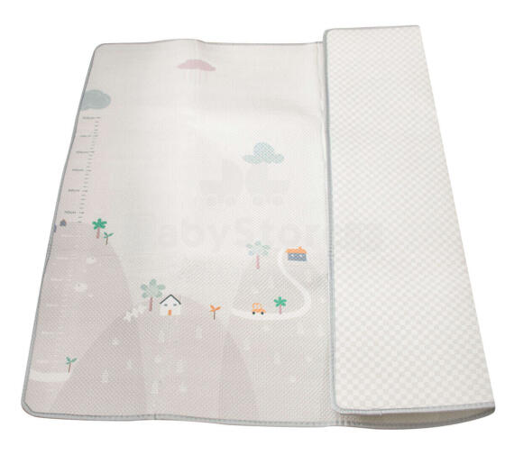 Ikonka Art.KX7241 Educational mat with growth measuring tape 200x180x1cm