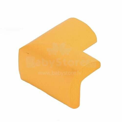 Ikonka Art.KX9539_3 Corner protector foam 6x4x5cm yellow
