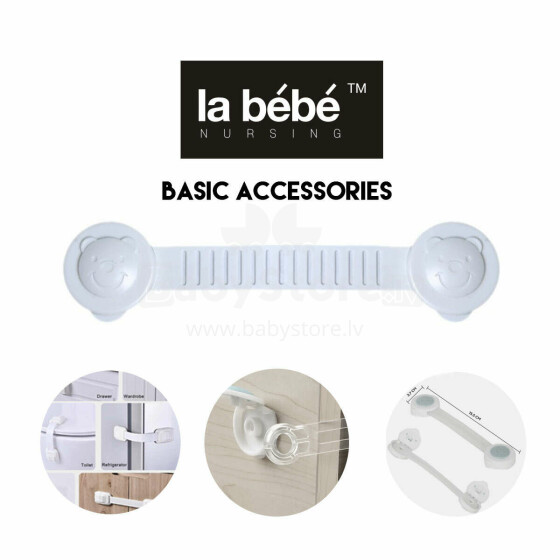 La bebe™ Accessories Art.KX6318 WC Защитное устройство медведь белый