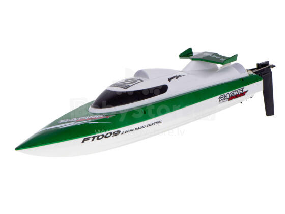 Ikonka Art.KX9029_2 RC remote control boat FT009 green
