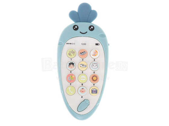 Ikonka Carrot Art.KX6566_2 Blue Educational smartphone