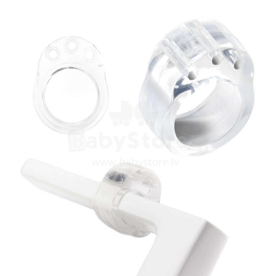 Ikonka Art.KX6256 Door handle bumper bumper stop clear