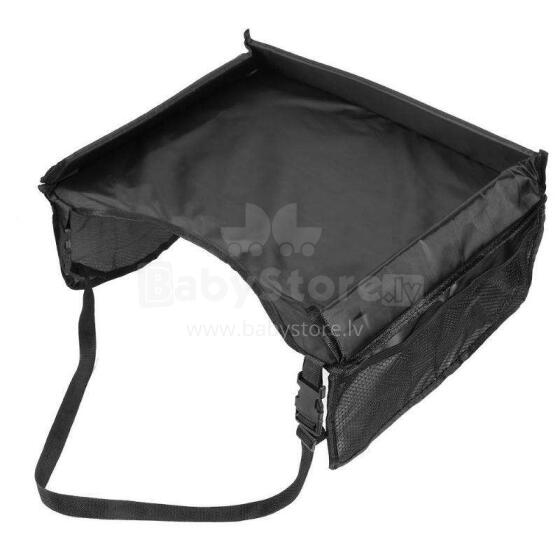 Ikonka Art.KX7853_2 Waterproof table for car seat black