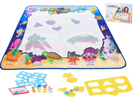 Ikonka Art.KX6167 XXL water colouring mat 100x80cm