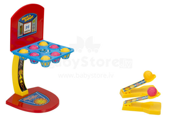 Ikonka Art.KX7590 Mini basketbola arkādes spēle 2 spēlētājiem