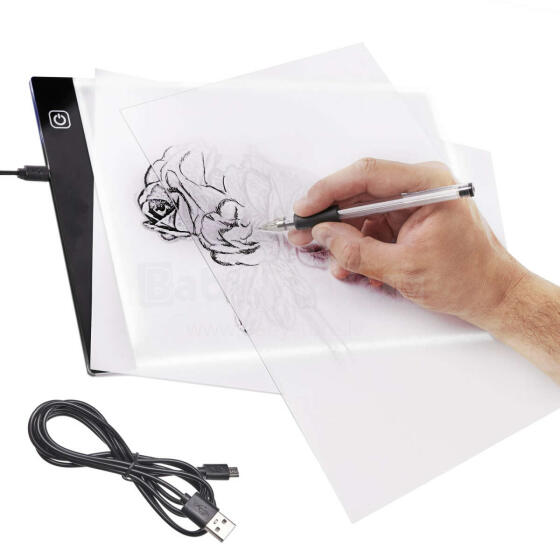 Ikonka Art.KX6217 LED illuminated tracing board A4