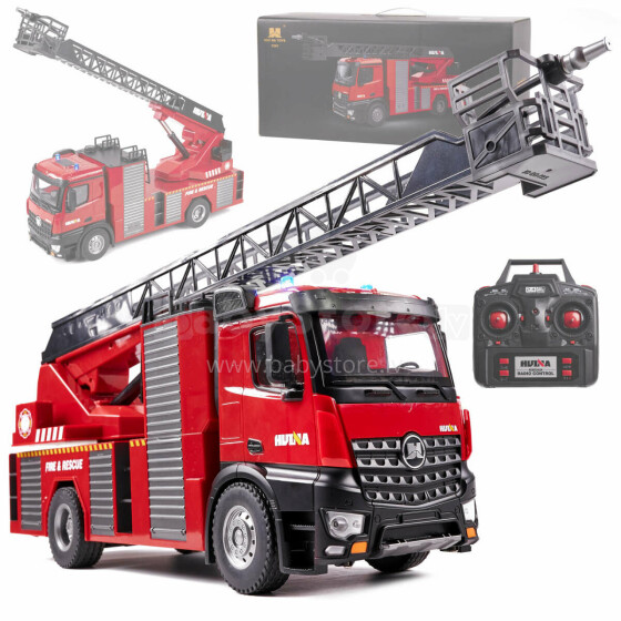Ikonka Art.KX5817 H-Toys 1561 2.4GHz 1:14 RC tuletõrjeauto