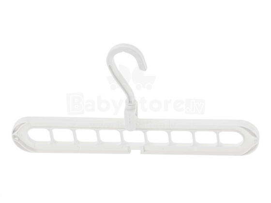 Ikonka Art.KX5695 Multi-functional wardrobe organiser hanger white