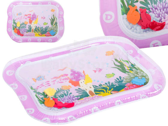Ikonka Art.KX5680 Inflatable sensory water mat water world