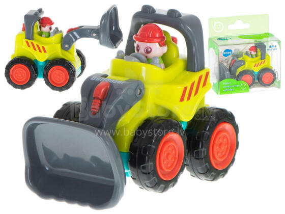Ikonka Art.KX5589_1 Construction truck bulldozer HOLA