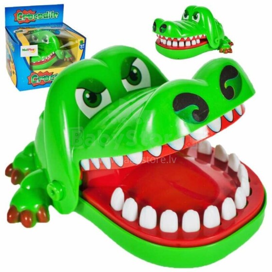 Ikonka Art.KX8527_1 Krokodill hambaarsti juures mudel 2 arcade mäng