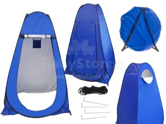 Ikonka Art.KX5438 Tent shower changing room portable wc blue