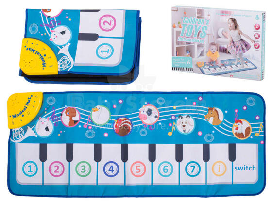 Ikonka Art.KX5435 Interactive music mat dancing piano