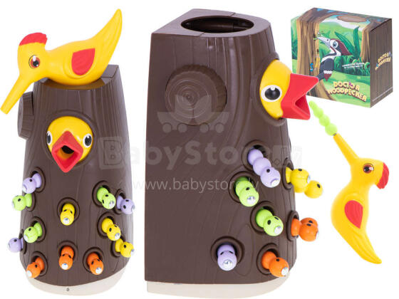 Ikonka Art.KX5430 Magnetic game feed the bird catch the worm